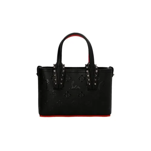 CL LUBOTING Calfskin Portable Crossbody Bag Shoulder Bag Women's Black/Red