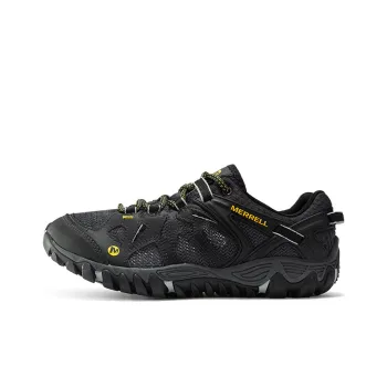 MERRELL Cushioned Slip Resistant Abrasion Resistant Breathable Low Top Casual Shoes Men's Black