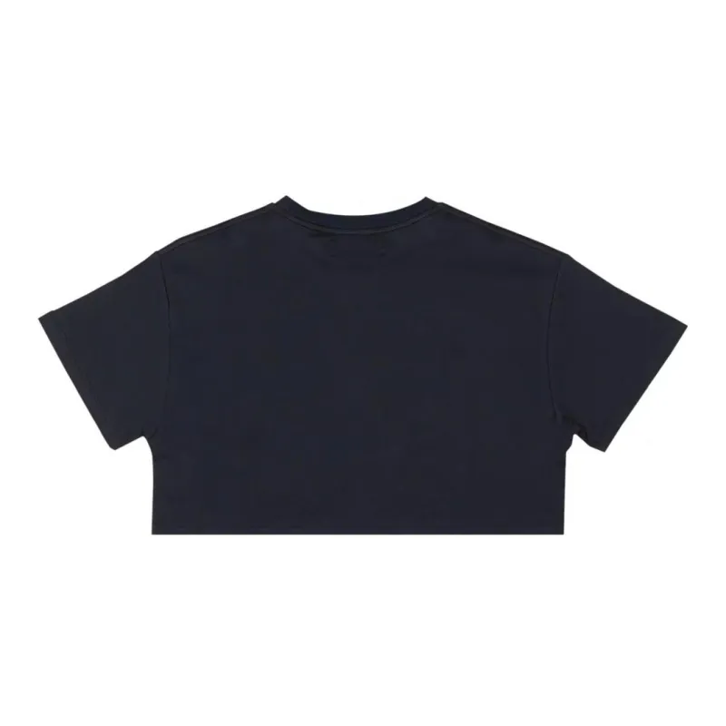 AMIRI Cropped Short Sleeve T Shirt 'Navy'-1