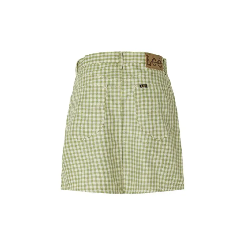 Lee Casual Short Skirts Women's Green-1