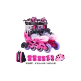 Pink Helmet Protective Gear Roller Skate Bags Clothing Sets
