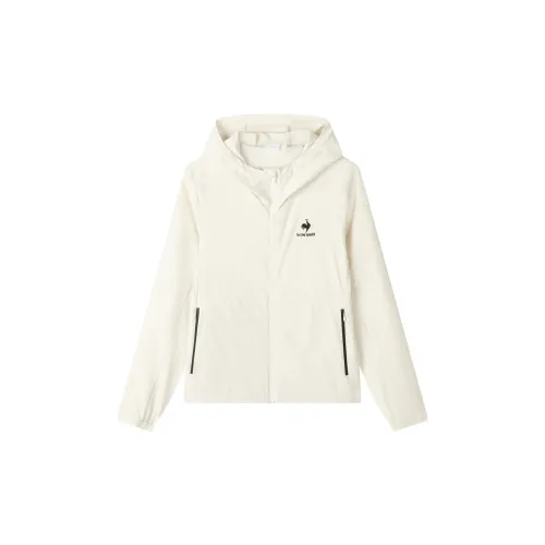 Le Coq Sportif Jackets Women's White