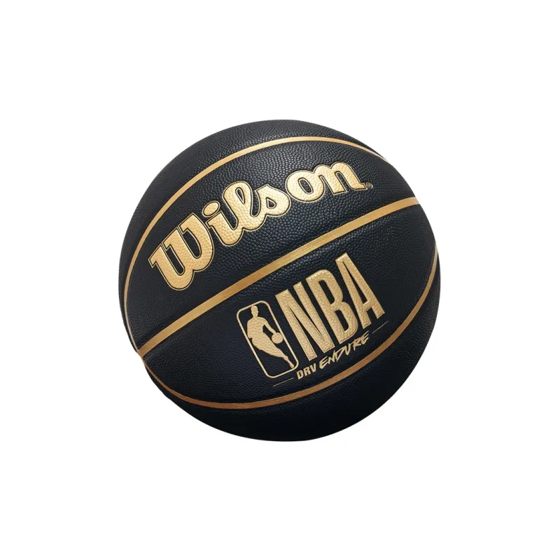 Wilson NBA PU Basketball Black Gold Size 7 Ball Training Unisex-2