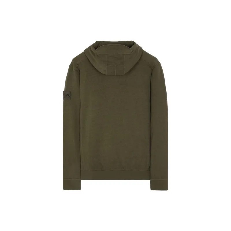STONE ISLAND Sweatshirt Men's Army Green-1