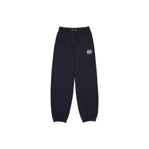 Acme De La Vie Knitted Sweatpants Men Dark Blue