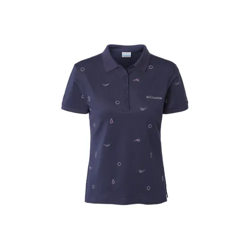 Columbia Polo Shirts Women's Blue