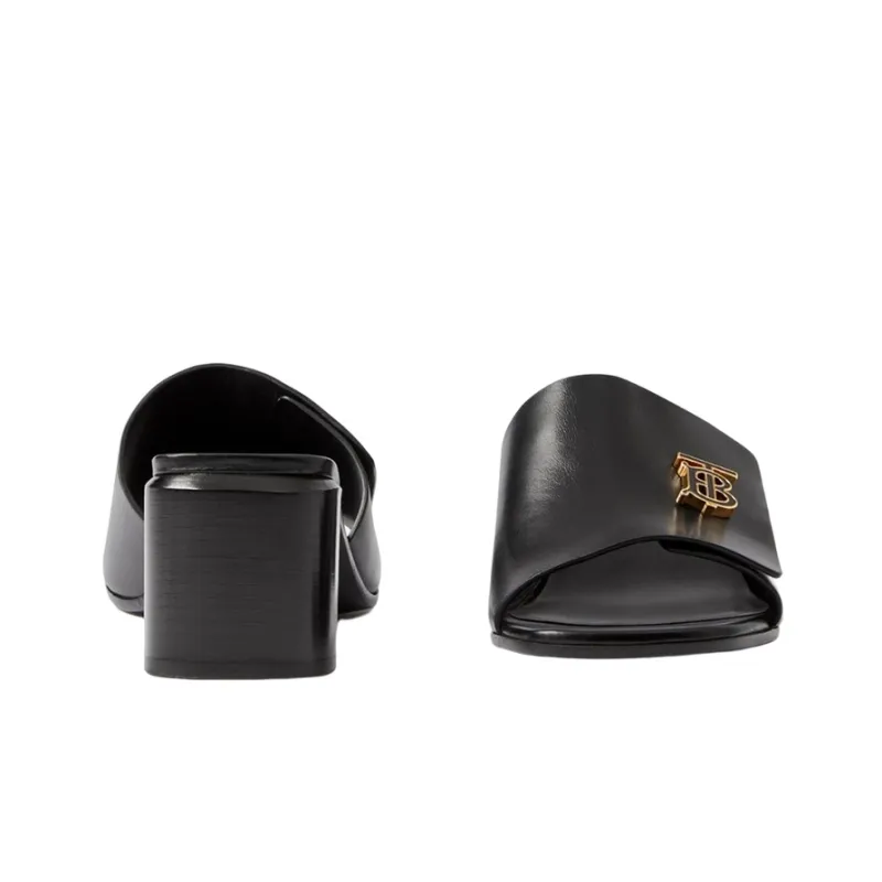 Burberry Monogram Motif Leather Mules-2
