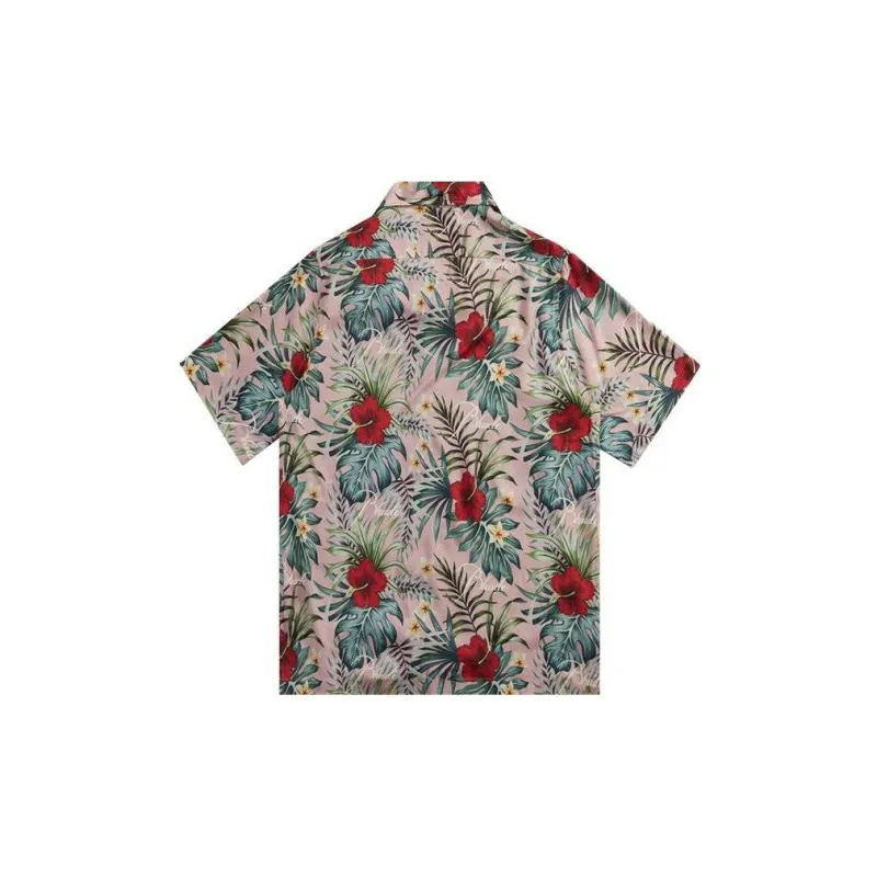 RHUDE Hawaiian Logo Rayon Shirt-1
