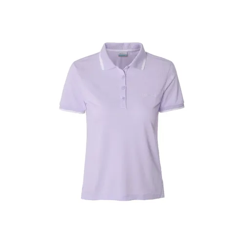 Columbia Polo Shirts Women's Dark Purple