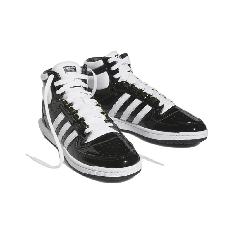 Adidas Originals Top Ten Rb Core Black Cloud White-2