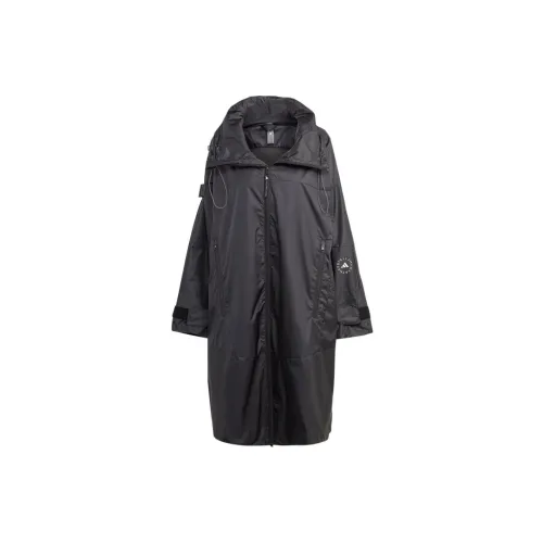 Stella Mccartney X Adidas Trench Coats Women's Black