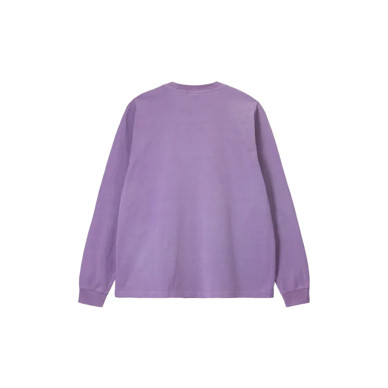 Stussy Pigment Dyed Long Sleeve Crew-24