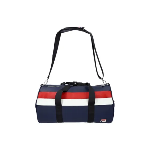 FILA Polyester Bucket Bag Handbag Shoulder Bag Crossbody Bag Unisex Dark Blue/White/Red