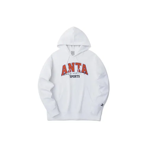 ANTA Life Collection Sweatshirts Unisex Snowflake White