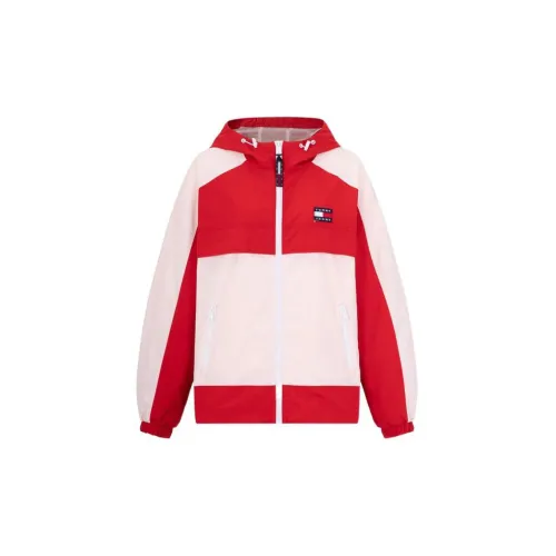 Tommy Hilfiger Jackets Women's Red/Pink Multicolor