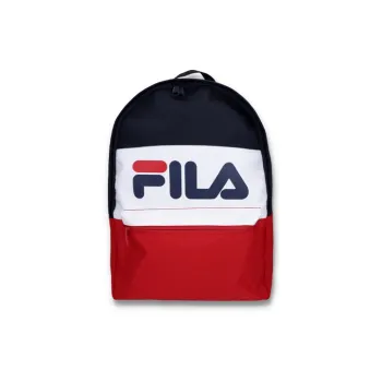 FILA Polyester Backpack Unisex Red/White