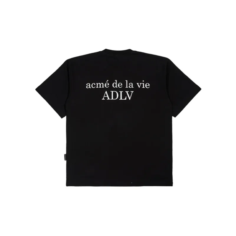 Acme De La Vie/ADLV Drop Shoulder Sleeve T Shirt Unisex Black-1