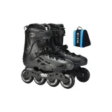 Black Shoes+Roller Skate Bags