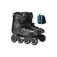 Black Shoes+Roller Skate Bags