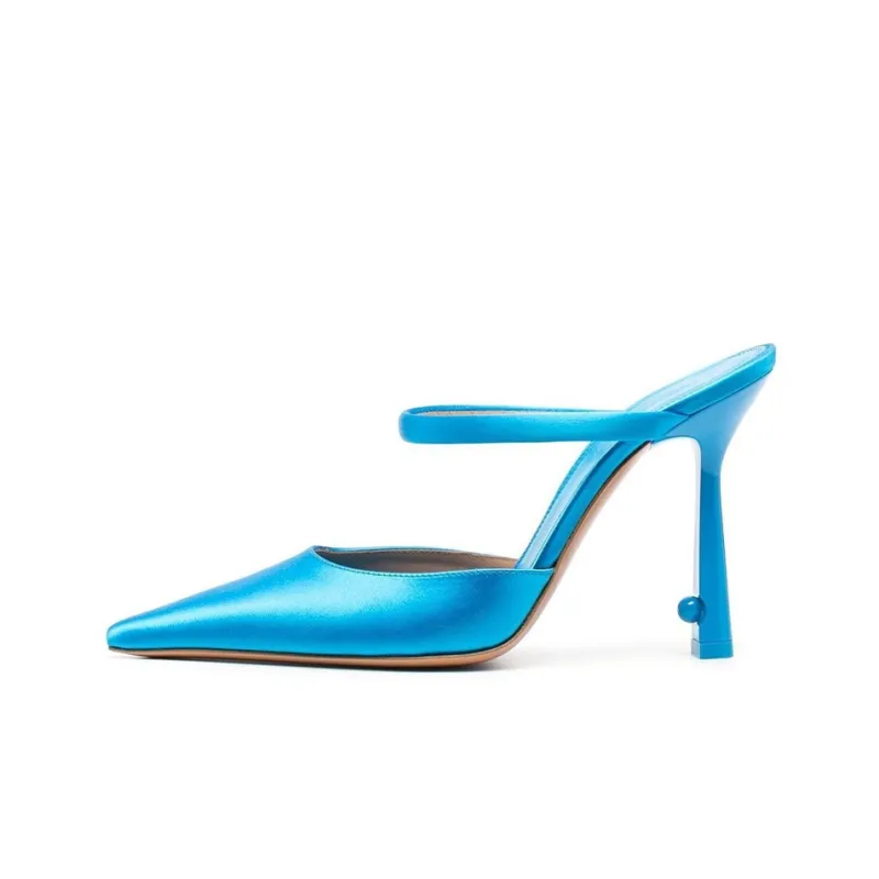 OFF-WHITE Slip-Resistant High Heels Women's Blue-0