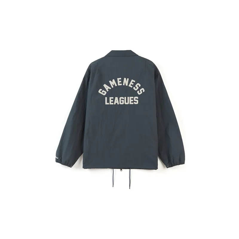Mizuno Jackets Unisex Vintage Blue-1