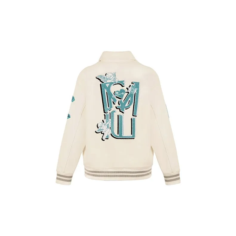 YLDP Baseball Jerseys Unisex White-1