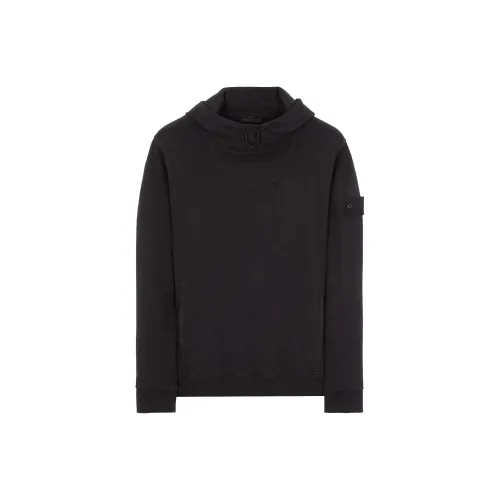 STONE ISLAND SS23 GHOST PIECES Sweatshirts Unisex Black