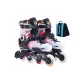 Black Shoes+Blue Roller Skate Bags