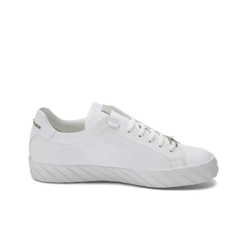 PHILIPP PLEIN Stylish Skateboarding Shoes Men's White-1