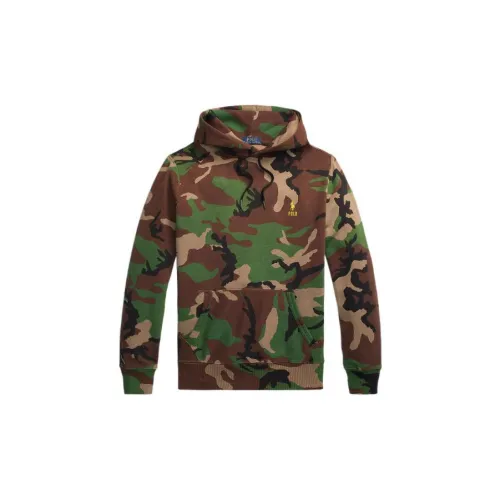 Polo Ralph Lauren Sweatshirts Men Green Camouflage