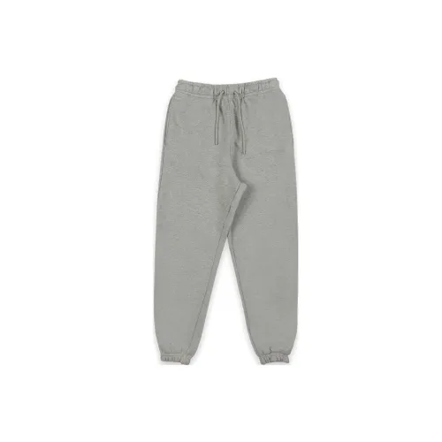 JORDAN Wordmark Knitted Sweatpants Men Gray