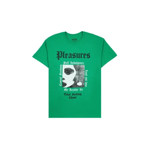 PLEASURES T-Shirts Men Green