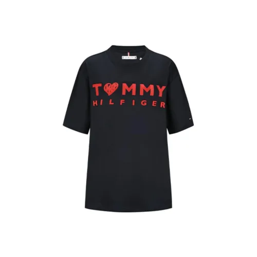 Tommy Hilfiger T-Shirts Unisex Navy Blue