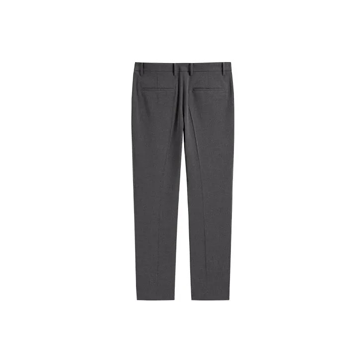 PEACEBIRD MEN Casual Pants Unisex Gray-1