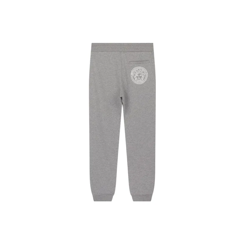 VERSACE Embroidered Logo Sweatpants-1