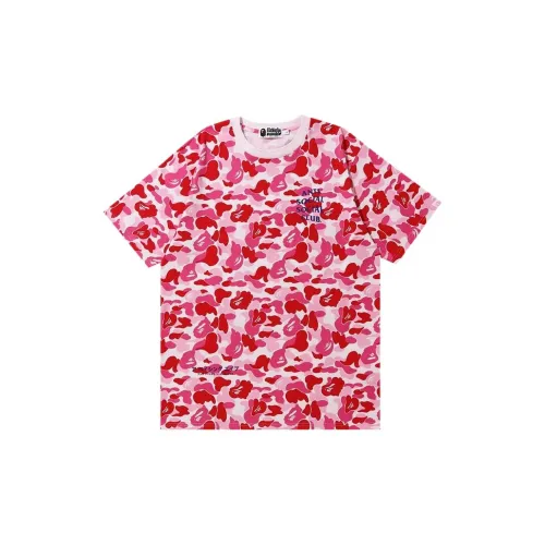 A BATHING APE T-Shirts Men Pink