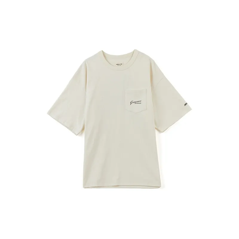 Mizuno x U.sage T Shirt Unisex Cream White-1