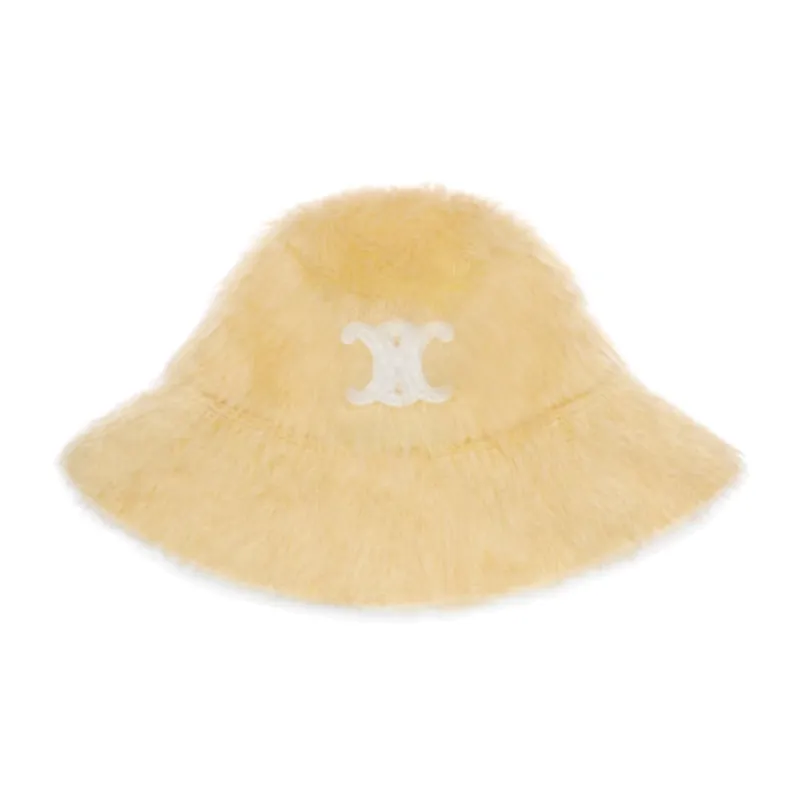CELINE Bucket Hats Women's Yellow-0