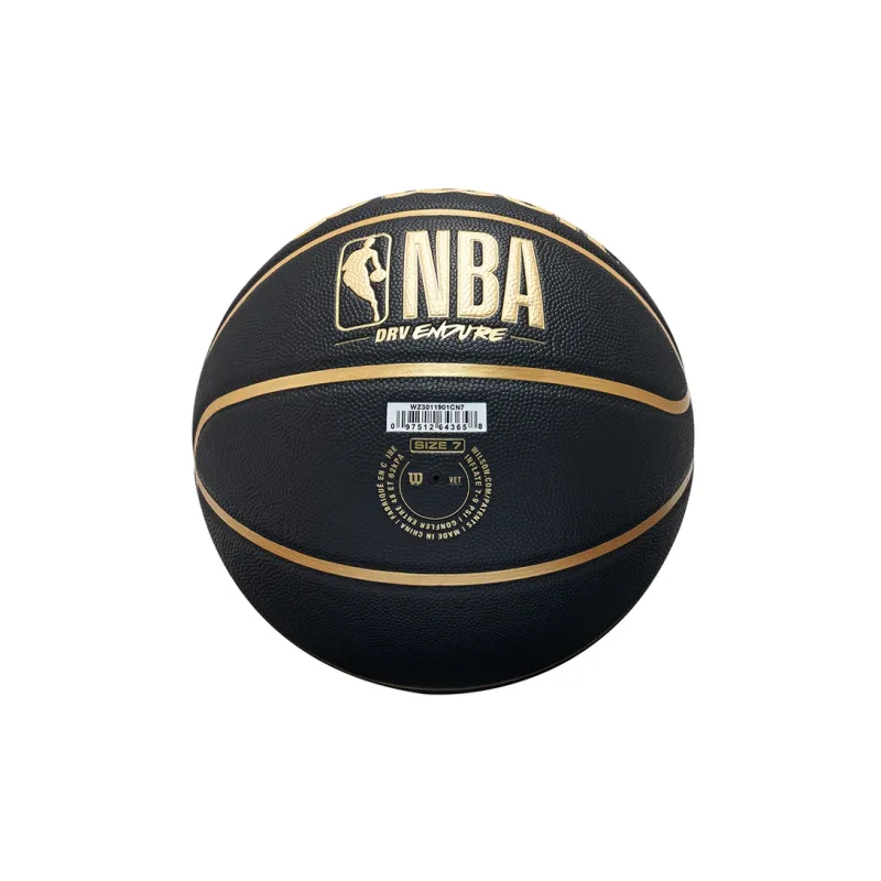 Wilson NBA PU Basketball Black Gold Size 7 Ball Training Unisex-4