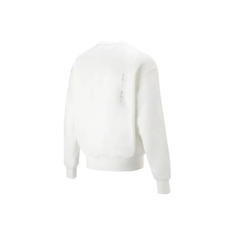 LiNing Sweatshirts Unisex White-1