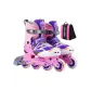 Pink Unlined Shoes+Roller Skate Bags