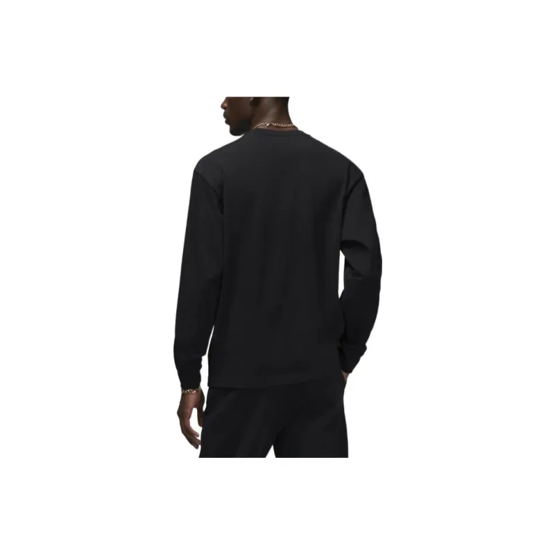Jordan Wordmark T Shirts Men Black-1
