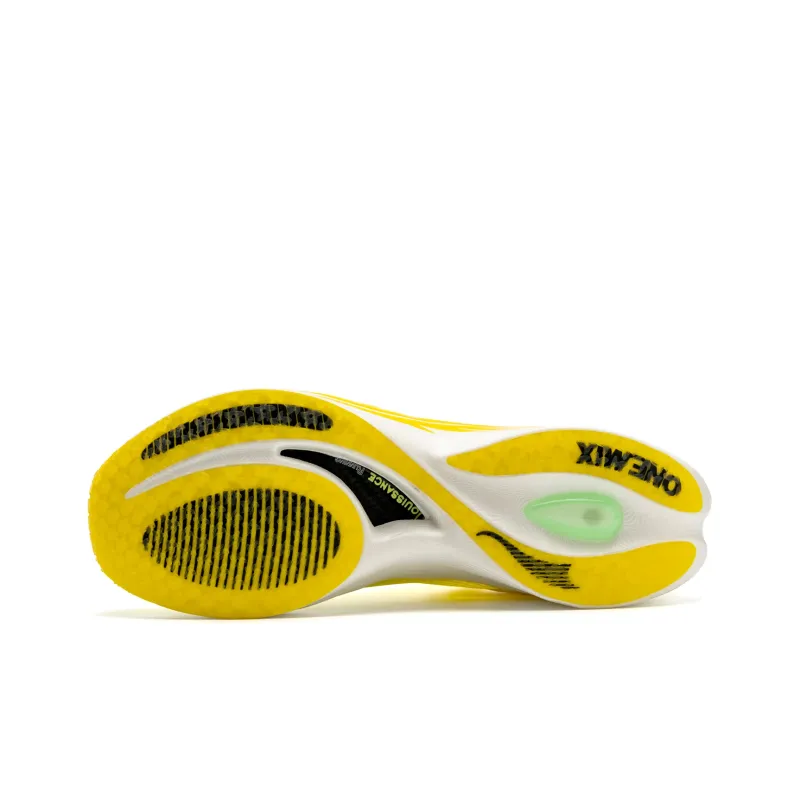 ONEMIX Light Nails Running Shoes Unisex Playful Yellow-5