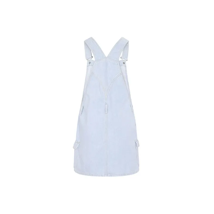 Tommy Hilfiger Sleeveless Dresses Women's Denim Blue-1