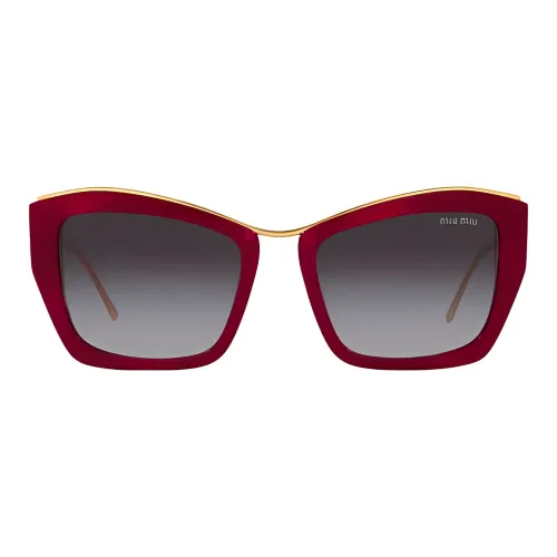 MIU MIU Sunglasses Women's Red