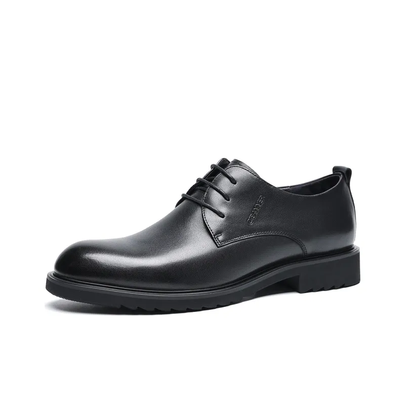 C°BANNER Dress Shoes Men Low-Top Black-2