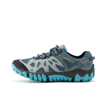MERRELL Low-Top Outdoor Shoes Women's Light Blue Black