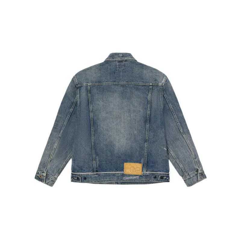 Lee Denim Jackets Men Medium Light Blue-1