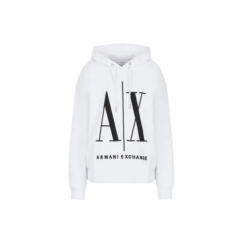 ARMANI EXCHANGE Sweatshirts Women's White