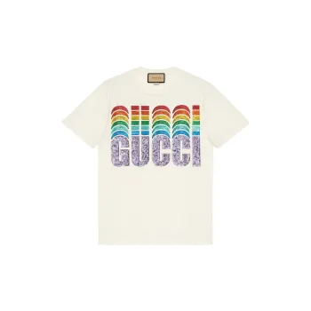 GUCCI Sequin embellished Short sleeve T shirt